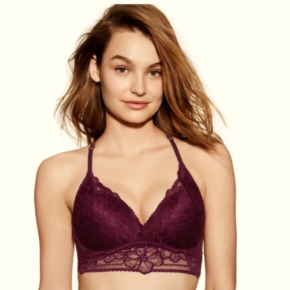 3 small VS bras. Comfiest of bralettes while still having great boob support